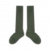 Women PEPER HAROW Womens Wool Boot Socks - Olive £20.00