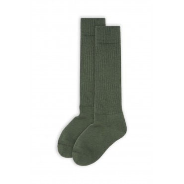 Women PEPER HAROW Womens Wool Boot Socks - Olive £20.00