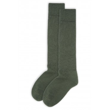 Men PEPER HAROW Mens Wool Boot Socks - Olive £21.00