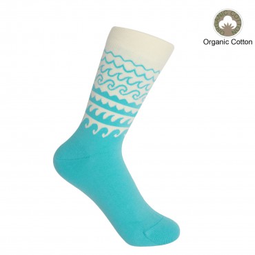 Women PEPER HAROW Wave Womens Socks - Cream £14.00