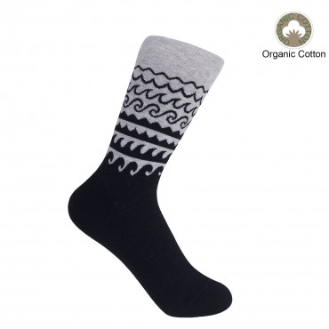 Women PEPER HAROW Wave Womens Socks - Grey £14.00