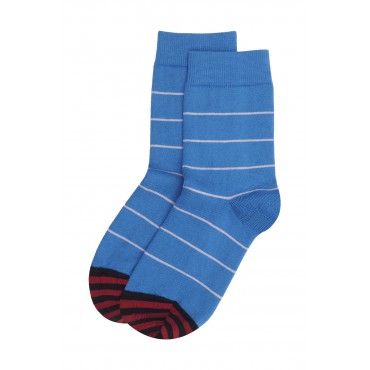 Women PEPER HAROW Thin Stripe Womens Socks - Blue £14.00