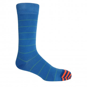 Men PEPER HAROW Thin Stripe Mens Socks - Blue £15.00