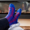 Men PEPER HAROW Knot Mens Socks - Blue £15.00