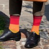 Men PEPER HAROW Block Stripe Mens Socks - Volcano £15.00