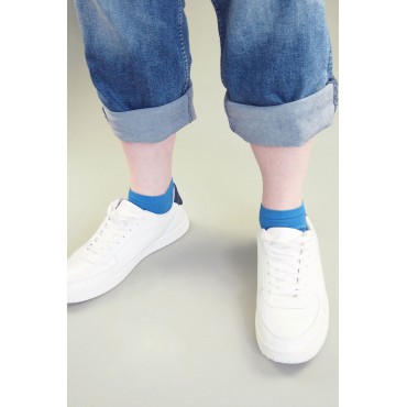 Men PEPER HAROW Classic Mens Trainer Socks - Blue £12.00