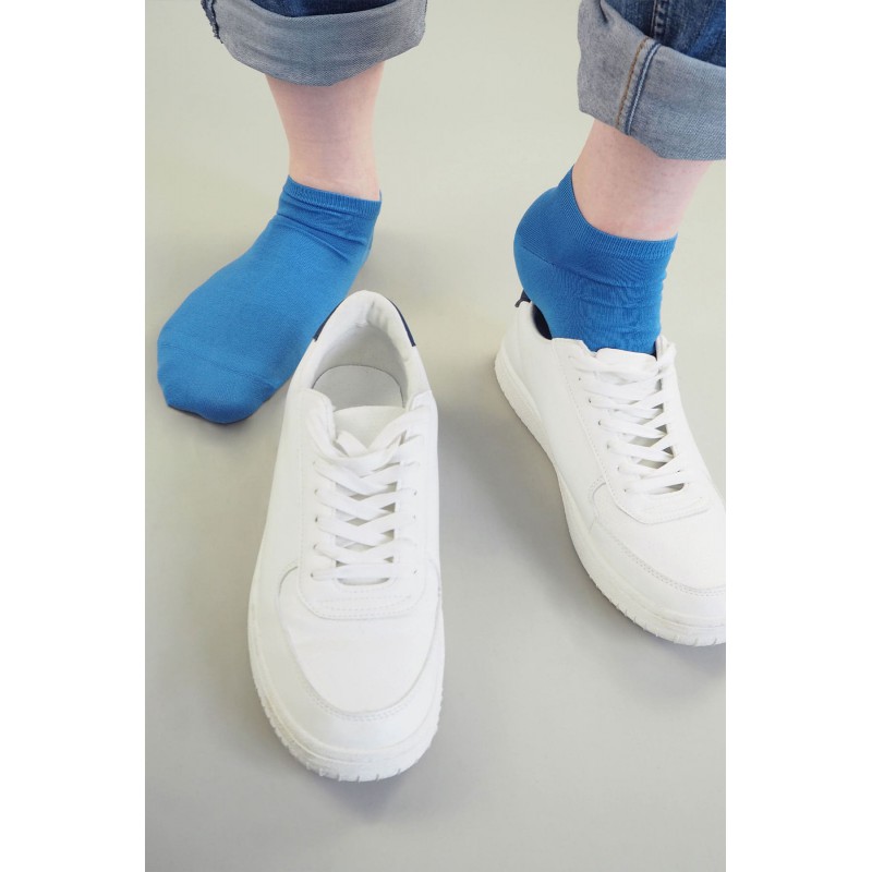 Men PEPER HAROW Classic Mens Trainer Socks - Blue £12.00