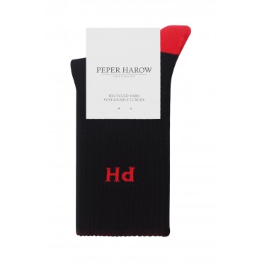 Men PEPER HAROW Reversible Mens Sport Socks - Black £13.00