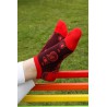 Women PEPER HAROW Paisley Womens Trainer Socks - Burgundy £10.00