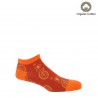 Men PEPER HAROW Paisley Mens Trainer Socks - Orange £12.00