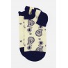 Men PEPER HAROW Paisley Mens Trainer Socks - Cream £13.00