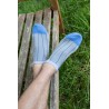 Men PEPER HAROW Pin Stripe Mens Trainer Socks - Grey £12.00