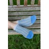 Men PEPER HAROW Pin Stripe Mens Trainer Socks - Grey £12.00