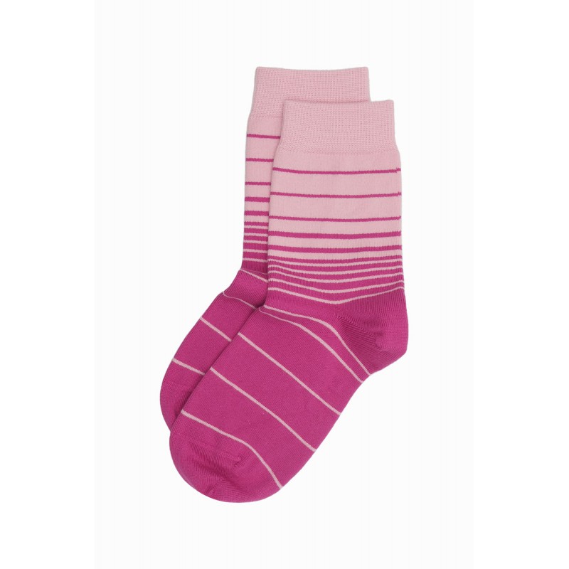 Women PEPER HAROW Retro Stripe Womens Socks - Pink £14.00