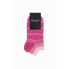 Women PEPER HAROW Retro Stripe Womens Trainer Socks - Pink £10.00