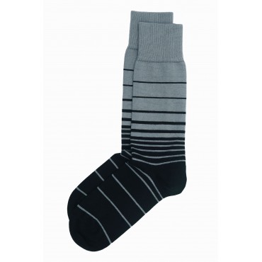 Men PEPER HAROW Retro Stripe Mens Socks - Grey £15.00