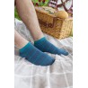 Men PEPER HAROW Retro Stripe Mens Trainer Socks - Teal £12.00