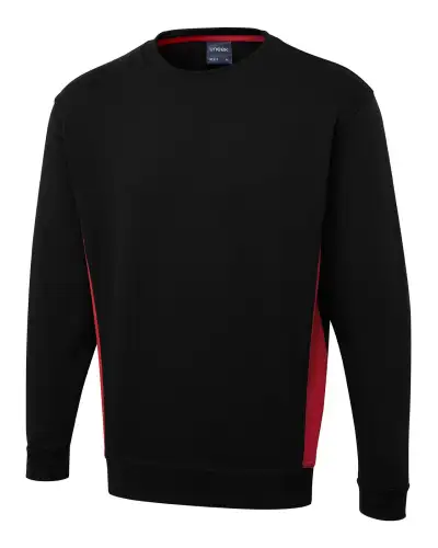 Sweatshirts Uneek Clothing Two Tone Crew New Sweatshirt £34.00