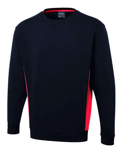 Sweatshirts Uneek Clothing Two Tone Crew New Sweatshirt £34.00