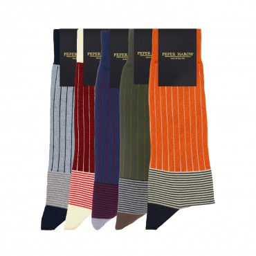 Men PEPER HAROW Mens Socks Bundle - Oxford £68.00