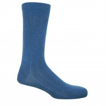 Men PEPER HAROW Indulgent Cashmere Mens Socks - Blue £20.00