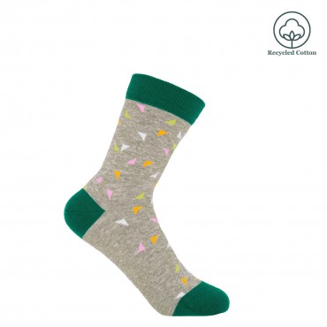 Women PEPER HAROW Trilateral Womens Socks - Grey £11.00