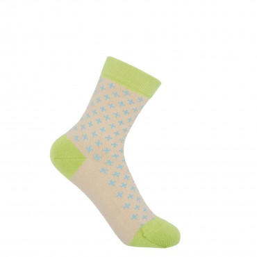 Women PEPER HAROW Crosslet Womens Socks - Beige £14.00