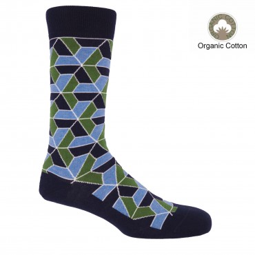 Men PEPER HAROW Vertex Mens Socks - Navy £16.00