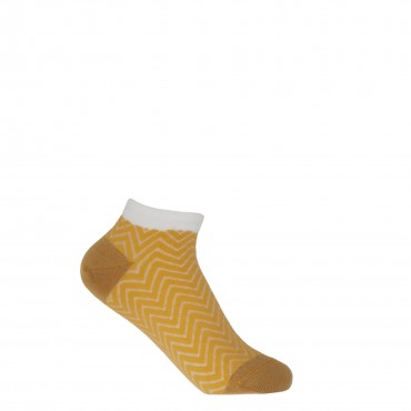 Women PEPER HAROW Zigzag Womens Trainer Socks Bundle -Teal Yellow Pink £25.00