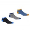 Men PEPER HAROW Dash Mens Trainer Socks Bundle - Black Grey Blue £27.00