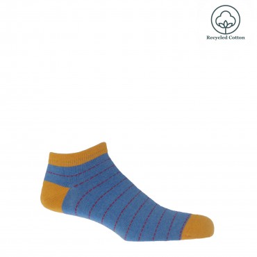 Men PEPER HAROW Dash Mens Trainer Socks Bundle - Black Grey Blue £27.00