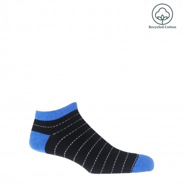 Men PEPER HAROW Dash Mens Trainer Socks Bundle - Black Grey Blue £27.00