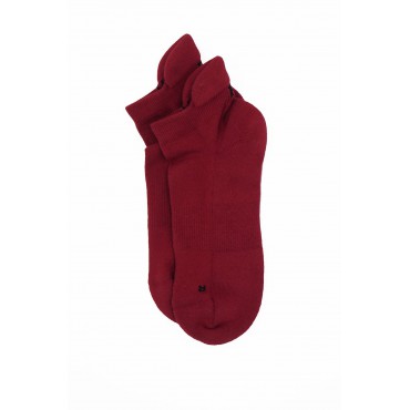 Men PEPER HAROW Organic Mens Trainer Sport Socks - Burgundy £13.00