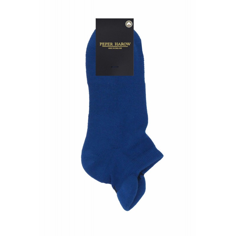 Women PEPER HAROW Organic Womens Trainer Sport Socks - Blue £10.00