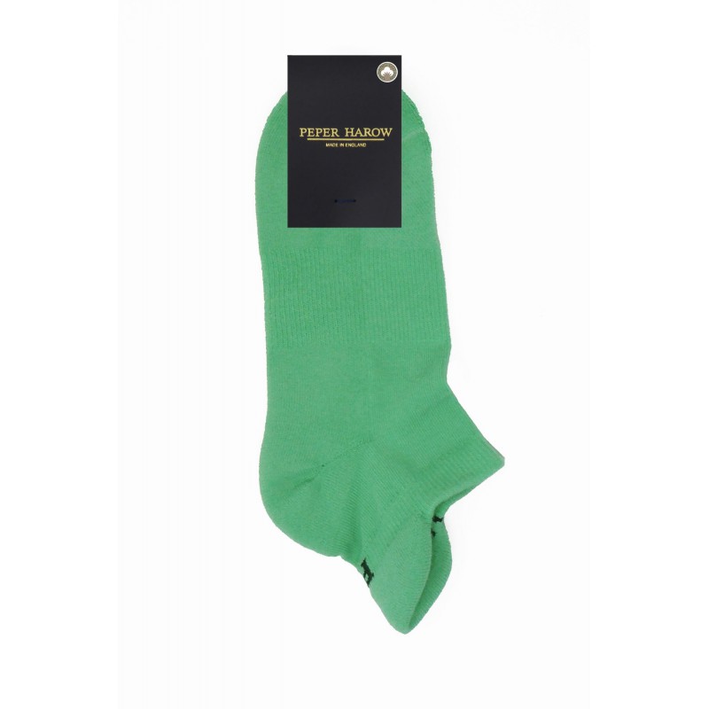 Women PEPER HAROW Organic Womens Trainer Sport Socks - Green £10.00