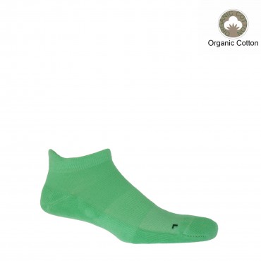 Men PEPER HAROW Organic Mens Trainer Sport Socks - Green £13.00