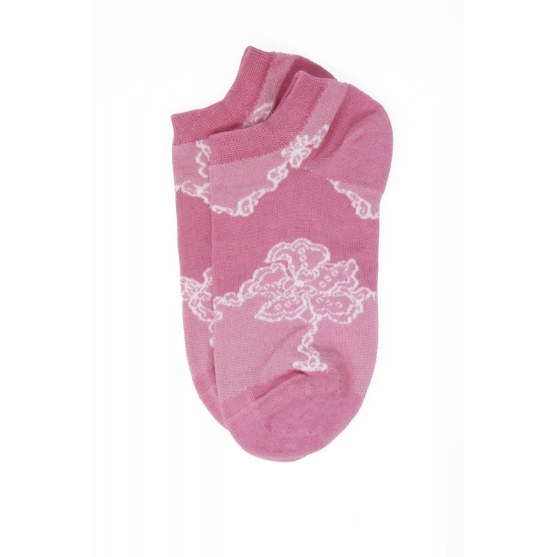 Women PEPER HAROW Delicate Womens Trainer Socks - Pink £10.00