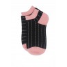 Women PEPER HAROW Dash Womens Trainer Socks - Black £10.00