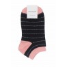 Women PEPER HAROW Dash Womens Trainer Socks - Black £10.00