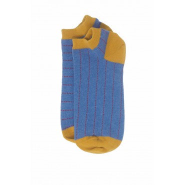 Men PEPER HAROW Dash Mens Trainer Socks - Blue £11.00