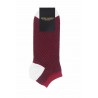 Men PEPER HAROW Lux Taylor Mens Trainer Socks - Burgundy £12.00