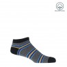 Men PEPER HAROW Multistripe Mens Trainer Socks - Black £11.00