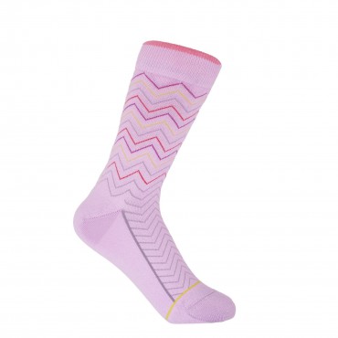 Women PEPER HAROW Oblique Womens Socks - Lilac £14.00