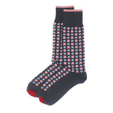 Men PEPER HAROW Diamonds Mens Socks - Grey £15.00