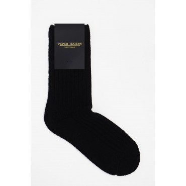 Men PEPER HAROW Ribbed Mens Bed Socks Bundle - Black Aqua Grey £36.00