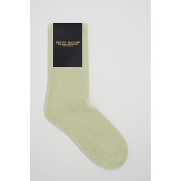 Men PEPER HAROW Ribbed Cuff Mens Bed Socks Bundle - Cream Green £24.00