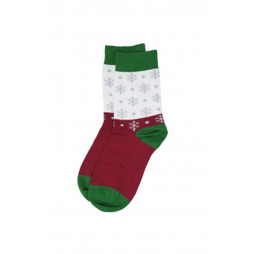 Women PEPER HAROW Snowflake Womens Socks - White £7.00