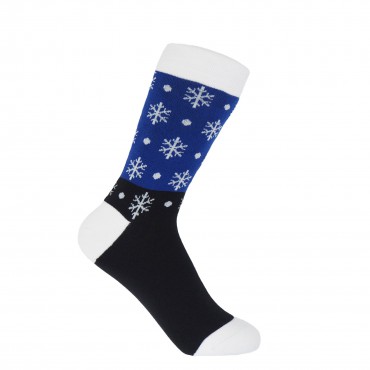 Women PEPER HAROW Snowflake Womens Socks - Blue £7.00