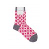 Women PEPER HAROW Mosaic Womens Socks - Pink £12.00