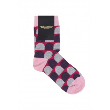 Women PEPER HAROW Ouse Womens Socks - Pink £14.00